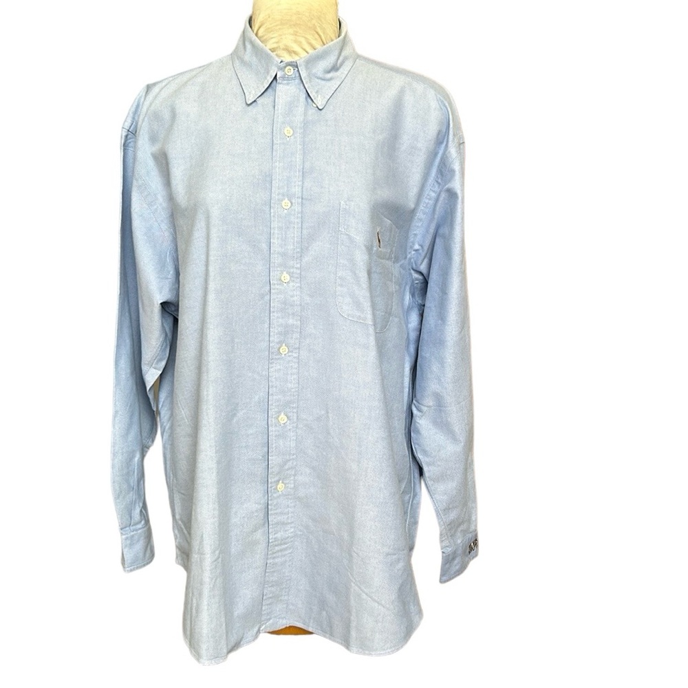 Vintage Polo Ralph Lauren Customized Notre Dame Golf Tilden Button Down Shirt XL - Picture 3 of 14